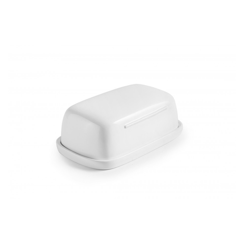 IBILI 714900ถาดใส่เนยเซรามิกBUTTER DISH CERAMIC(มีส่งฟรื)นำเข้าจากสเปน มาตรฐานยุโรป มีรับประกัน 1 ปี