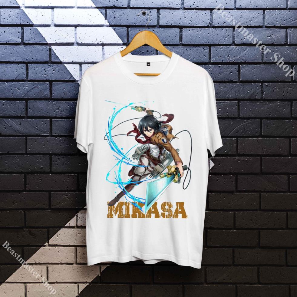 Mikasa Ackerman เสื้อ unisex - เสื้อ Attack on Titan Unisex - เสื้อยืด Mikasa Ackerman สุดเท่ - MA-0
