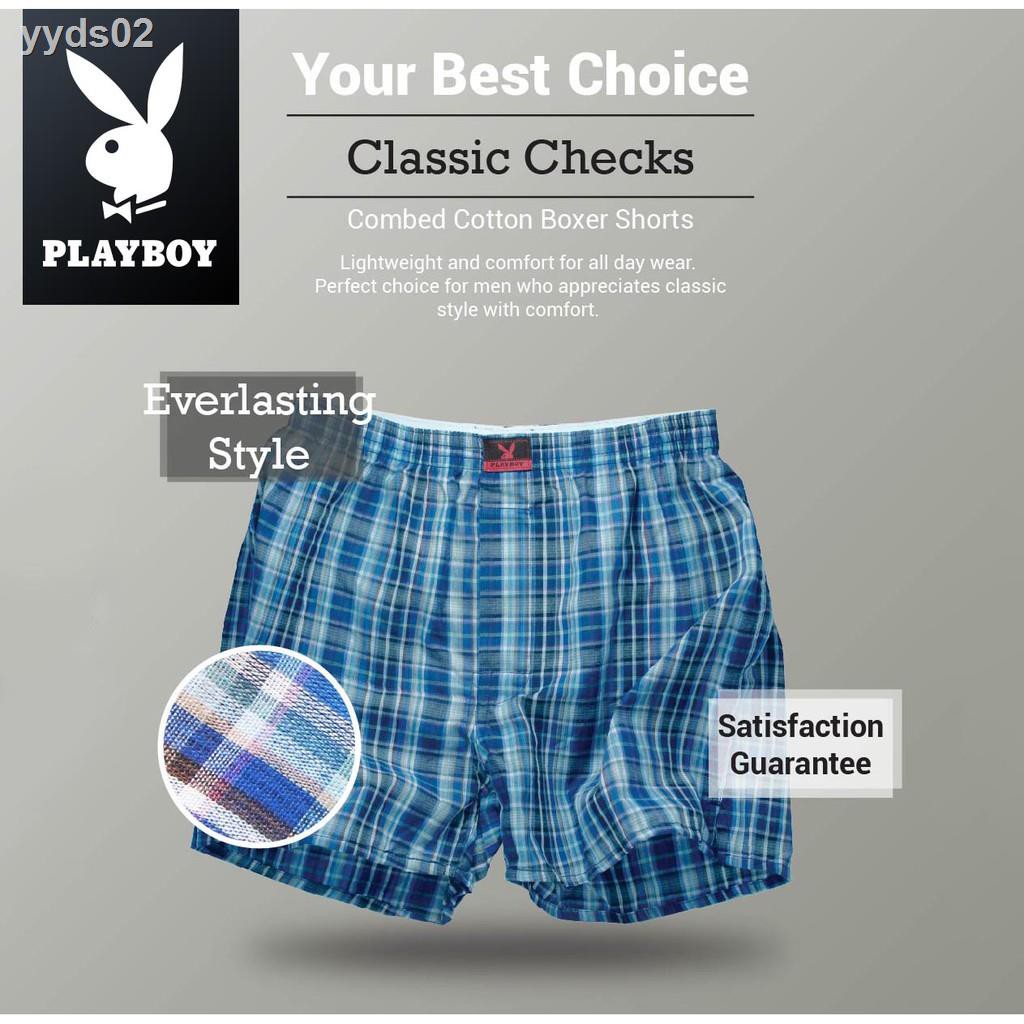 Playboy Men Underwear Cotton Mini Brief - Assorted Colour (3 Pcs)  B122475-3115