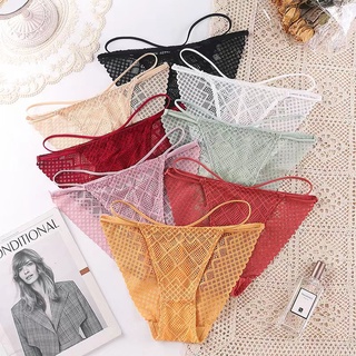 ✨Swimsuit_shop✨กางเกงในผู้หญิง  กางเกงในผ้าลูกไม้สีน่ารัก ลายเซ็กซี่ๆใส่สบาย หลากสี  #3901