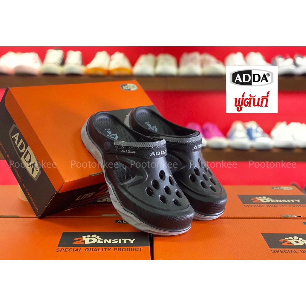 ADDA รองเท้าแตะ แอ๊ดด้า รองเท้าลำลอง แบบสวมหัวโต รุ่น 5TD36-M1 ของเเท้ พร้อมส่ง