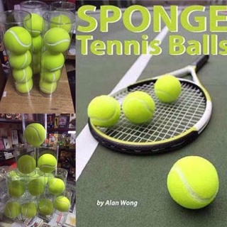 sponge tennis balls by  aian wong Shipping Weight: 0.35 lbs