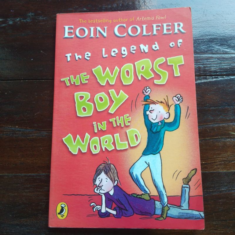 The Legend of The WORST BOY iN THE WORLD, EOIN COLFER, หนังสือ Chapter Book ปกอ่อน ภาษาอังกฤษ (มือสอ