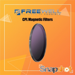 FREEWELL CPL Filter (Magnetic Filter) มาพร้อมฝาปิดหน้าเลนส์ + Base Magnetic [ FW-CPL ] ประกันศูนย์