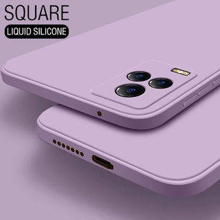 เคสขอบเหลี่ยม ใช้สำหรับ VIVO V23 V21 V23E V20 SE Pro 4G T1 5G 2022