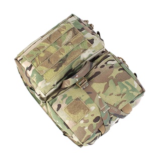 Idogear กระเป๋าเป้สะพายหลังยุทธวิธี MOLLE PEW TACTICAL ASSAULT BACK PANEL TYPE 1 mayflower PLATE CARRIER อเนกประสงค์ สไตล์ทหาร PK05