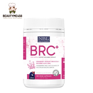 NBL BRC+ Vege Capsule - บีอาร์ซี เวจี แคปซูล (120 Capsules)