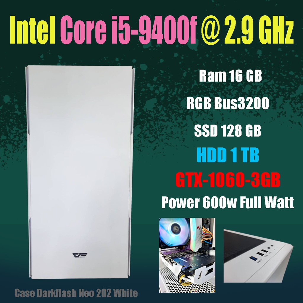 Intel Core i5-9400f @ 2.9GHz