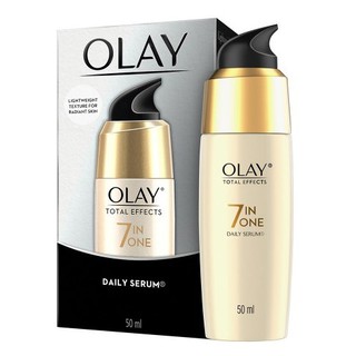 Olay Total Effect 7in1 Daily Serum โอเลย์ โททัล เอฟเฟ็คส์ 7in1 แอนตี้ เอจจิ้ง เดลี่เซรั่ม 50ml.