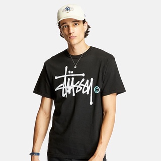 [S-5XL] Stussy 2022 เสื้อยืดลําลอง ผ้าฝ้าย แขนสั้น ทรงหลวม สไตล์สตรีท สเก็ตบอร์ด สําหรับผู้ชาย และผู้หญิง