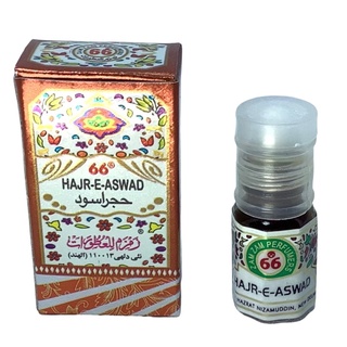 น้ำหอม ฮายารุลอัสวัด hajarulaswad 66 จากอินเดีย ขนาด 2ml.