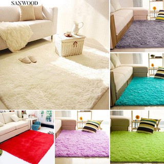 ♚ห้องนั่งเล่นชั้นวางของห้องนอนชั้นพรมพรม Soft Anti-Skid Rectangle Area Rug