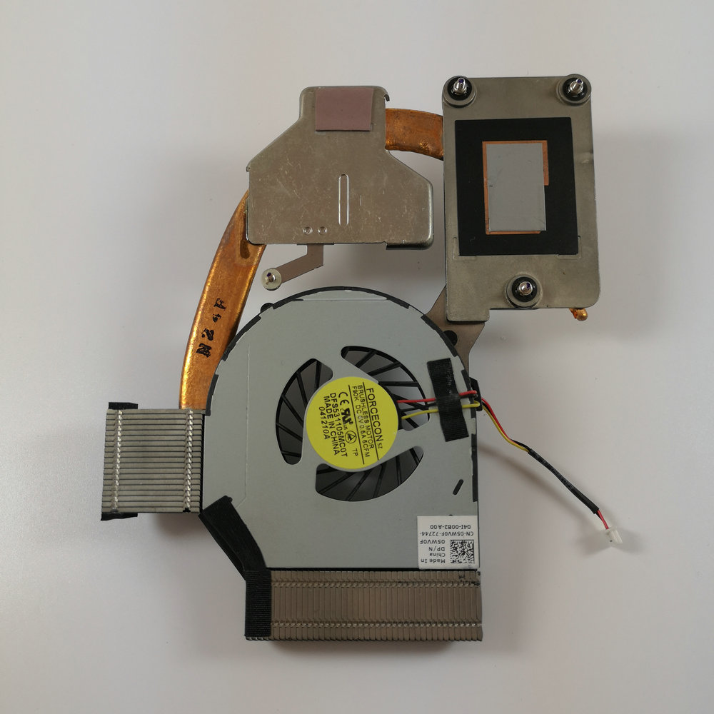 Laptop Heatsink Cooling Fan New Original For Dell Vostro 3300 Cooler