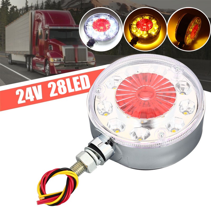 Tail Lights Bright Lorry Double Color 24V 28LED Tail Lights Bright