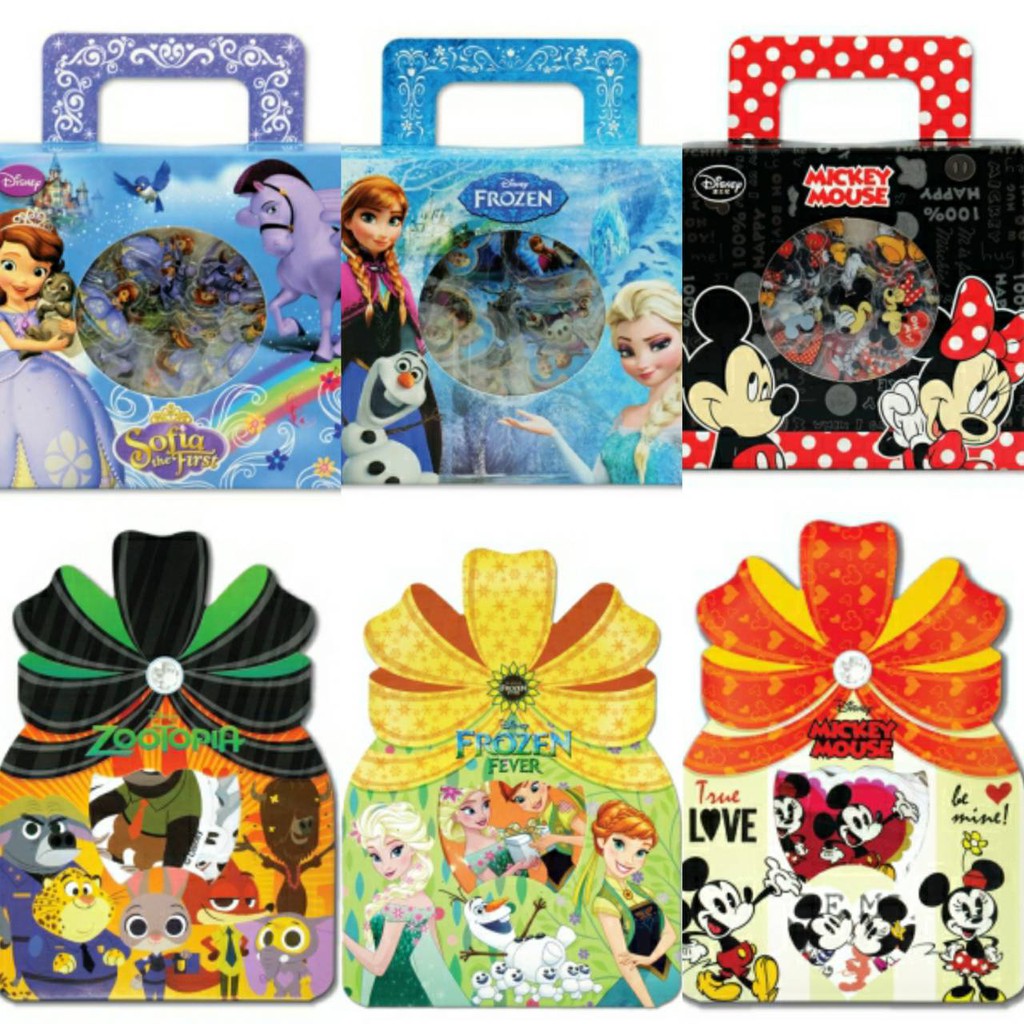 สติ๊กเกอร์ การ์ตูน disney ลิขสิทธิ์แท้ แบบแยกเป็นตัวๆ มีให้เลือกหลายแบบ