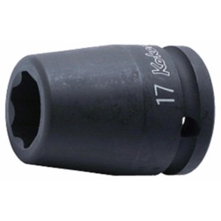KOKEN15410M-19 ลูกบ๊อกลมสั้น ถนอมมุมน๊อต 5/8"-19mm.