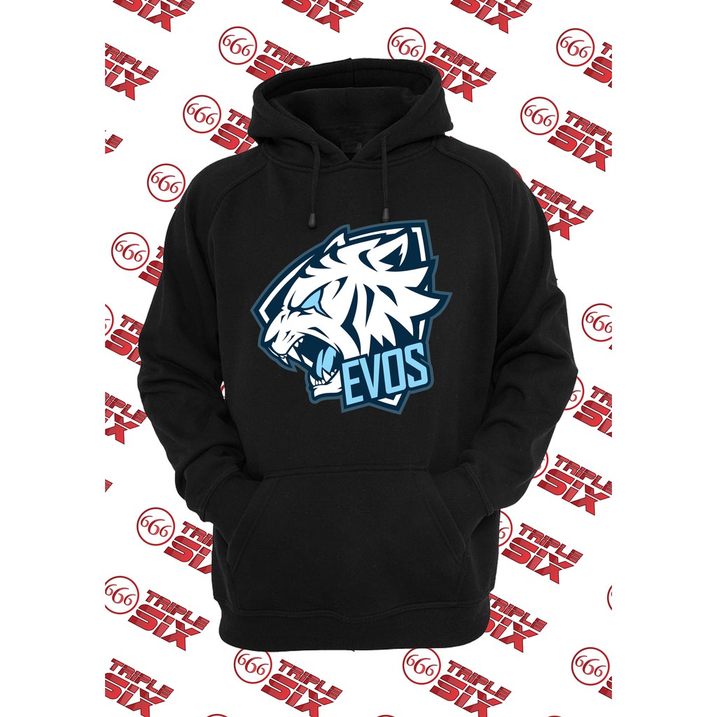เสื้อแจ็คเก็ตมีฮู้ดสําหรับเล่นเกม Esports Team Evos - PUBG Fortnite DotA2 CSGO Mobile Legends