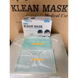 👧🏻👦🏻 หน้ากากเด็ก KLEAN MASK For Kids 💰ราคาถูกที่สุด❗️ด่วน ก่อนหมดโปร❗️หน้ากากอนามัยสำหรับเด็ก👧🏻👦🏻 (กล่อง 50 ชิ้น)