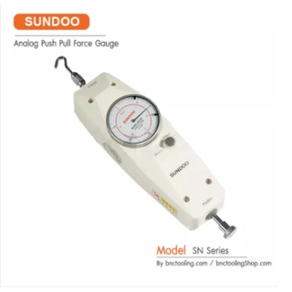 เครื่องวัดแรงดึง แรงกด ชนิดเข็ม, SUNDOO, Analog Push Pull Force Gauge, SN-200(ขนาด 200 N/ 20Kgf)