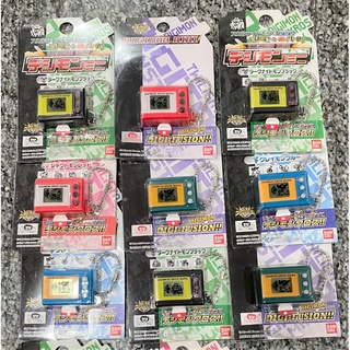 100% ULTRA RARE DIGIMON  BANDAI MINI SHOUTMON Xros Cross Wars Digivice Fusion เกมส์ ดิจิไวท์ เอ็กซ์รอส แดง ฟ้า ดำ เขียว