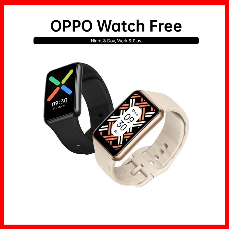 OPPO Watch Free สมาร์ทวอทช์ เครื่องศูนย์ไทยแท้ ประกัน 1 ปี