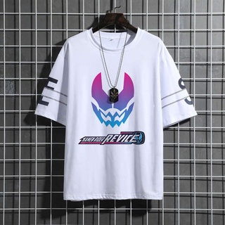 เสื้อยืดแขนสั้น พิมพ์ลายอนิเมะ Kamen Rider Revice Livis แฟชั่นบอททอม สําหรับผู้ชาย