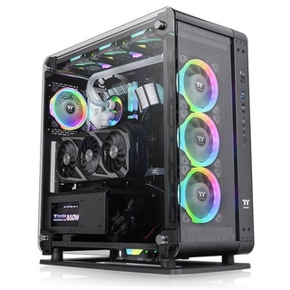 THERMALTAKE Core P6 Black Tempered Glass Mid Tower Chassis Black - CA-1V2-00M1WN-00