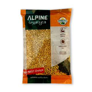 โคตรถูก   ✅  อัลไพน์ เหลืองผ่าซีก 500 กรัม Alpine Tur Dal 500 g