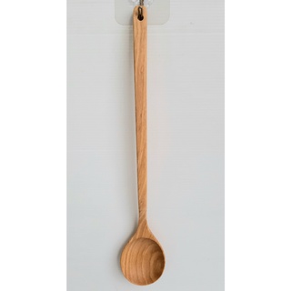 ช้อนเกาหลี korean spoon ทำด้วยไม้ งานHANDMADE ผิวเรียบ สวย สำหรับตักอาหาร