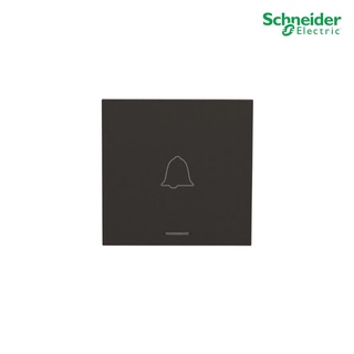 Schneider รุ่น AvatarOn A : M3T31_BP_BK สวิตช์กระดิ่ง สีดำ Bell switch, Black สั่งซื้อได้ที่ร้าน PlugOn