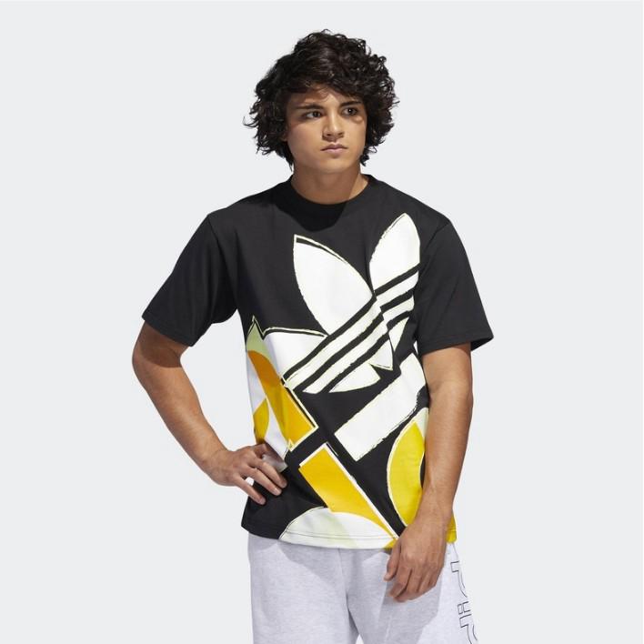 adidas original mens tshirt Clover 2019 New tee Short sleeved sportswear