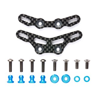 TAMIYA 54790 M-07 CONCEPT CARBON DAMPER STAY SET (for TRF SHORT DAMPERS)