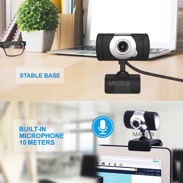 กล้องเว็ปแคม oker รุ่น OE-2019 Webcam FULL HD 20 Mega Pixel with Microphone For PC