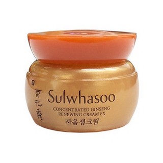 ✅พร้อมส่ง💯ของแท้           Sulwahasoo Concentrated Ginseng Renewing Cream Ex Creme Regenerante 5ml.