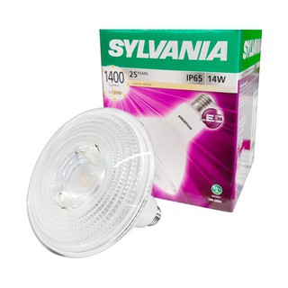 SYLVANIA หลอดไฟ LED รุ่น REFLED PAR38 IP65 V2 ขนาด 14 วัตต์ แสงสีเหลือง (WarmWhite)