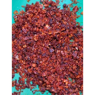 Sweet chili flakes 250 Gr 145 baht Tatli pulbiber