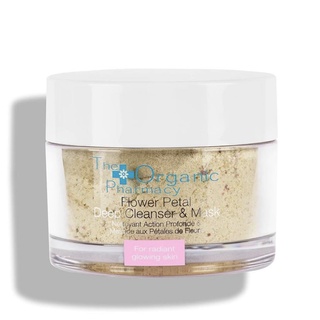 [พร้อมส่ง] The Organic Pharmacy Flower Petal Deep Cleanser and Mask 200g