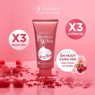 Senka Perfect Whip Berry Bright - ของแท้ 100%