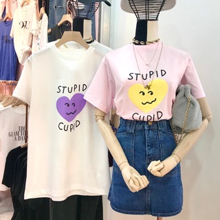 💘เสื้อยืด Stupid Cupid💘