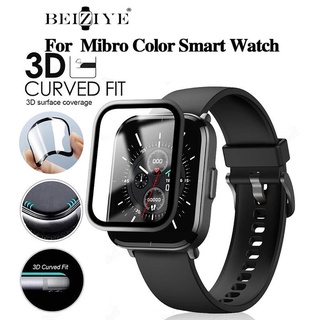 ฟิล์ม Mibro Color SmartWatch แบบใส เต็มรูปแบบ 3D ป้องกันหน้าจอ mibro color สมาร์ทวอทช์ ฟิล์มกันรอยหน้าจอสําหรับ ฟิล์มนุ่ม