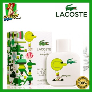 [แท้💯%] Lacoste Eau De Lacoste L.12.12 Blanc Pure Collector Edition Pour Homme x Jeremyville EDT 100 ml.(พร้อมส่ง+กล่อง