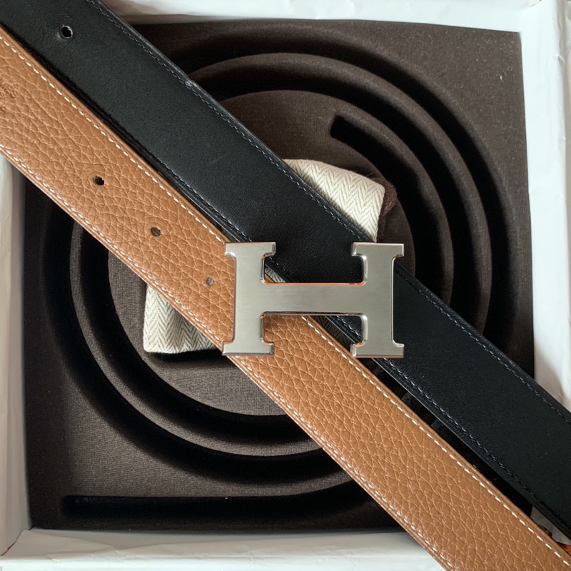 (ของแท้💯) พร้อมส่ง‼️ เข็มขัดแอร์เมส มือสอง Hermes Belt size 90