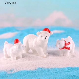 [VeryJoe] ฟิกเกอร์หมีขั้วโลก สําหรับตกแต่งสวน คริสต์มาส [TH]