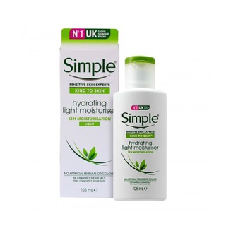 Simple Hydrating Light Moisturiser 125ml