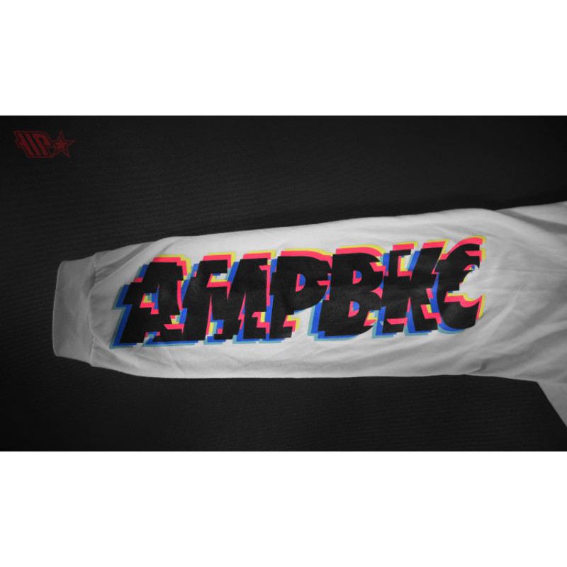 A.M.P. เสื้อแขนยาว สกรีนลาย ”LOGO BLUR” Long Sleeve T-Shirt #1