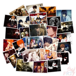 ❉ Death Note - Anime Killer Yagami Light L·Lawliet Ryuuku Mini Poster สติ๊กเกอร์ ❉ 30Pcs/Set Waterproof DIY Decals Doodle สติ๊กเกอร์