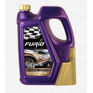 FURIO FULLY SYNTHETIC 5W-40 สังเคราะห์100%