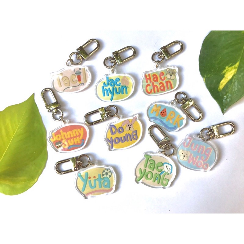 พวงกุญแจ NCT127 keyring member NCT127