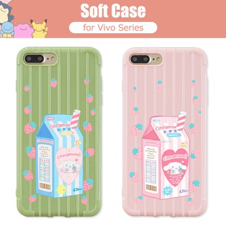 Milk Soft Phone Casing Vivo Y90 V11i S1 Pro Z1X V9 Z5 Y12 Y15 Y17 Y19 Y11 2019 U3X U10 U3 U20 Y5S Y91 Y91i Y93 Y95 Y91C Y70 Y85 Y7S V15 V17 Pro V17 NEO