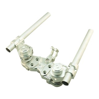 แผงคอบน(2ชิ้น)CNC FORZA/PCX150+แฮนด์+แขวนหมวกROBOT(GTR1) สีเงิน , สีทอง